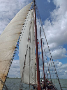 Segeltörn auf dem Ijsselmeer (Foto: Alexander von Rüden)